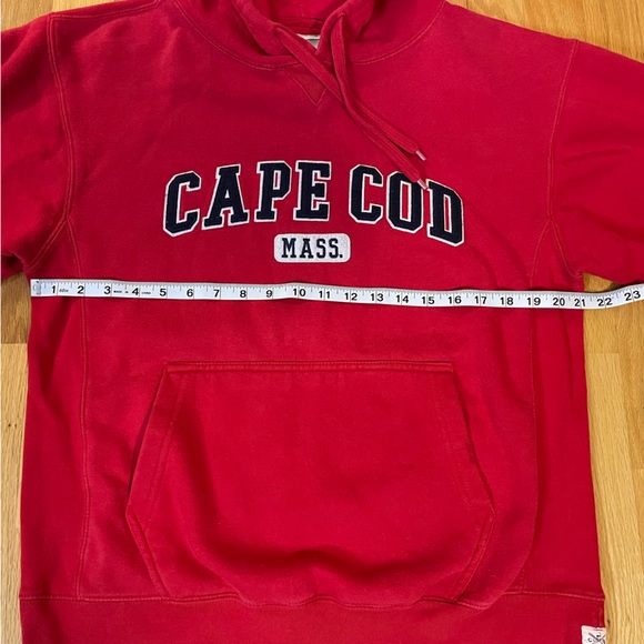 Cuffy’s CAPE COD Red Hoodie Size Medium - Picture 8 of 9